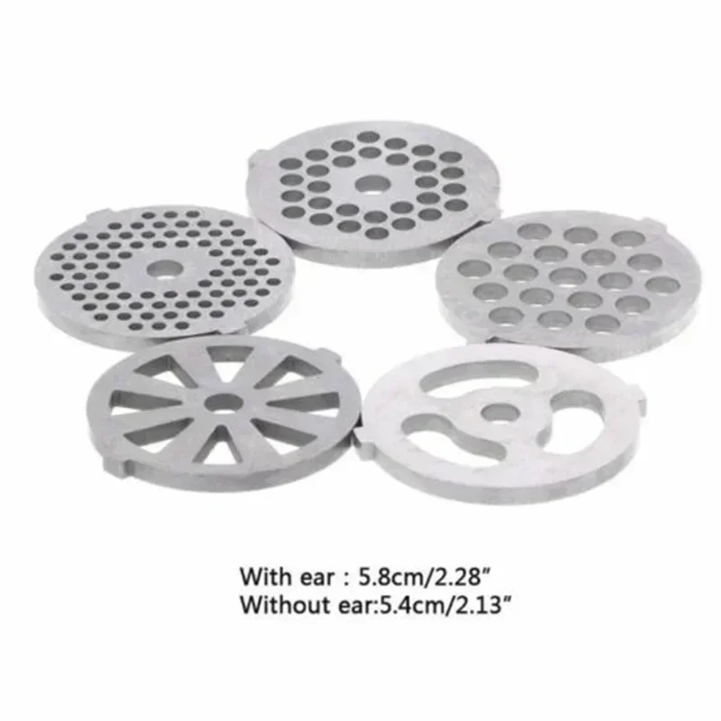 

1pcs 3/5/7mm Meat Grinder Plate Net Cut Meat Grinder Accessories Elements Replace Stainless Steel Meat Hole Plate