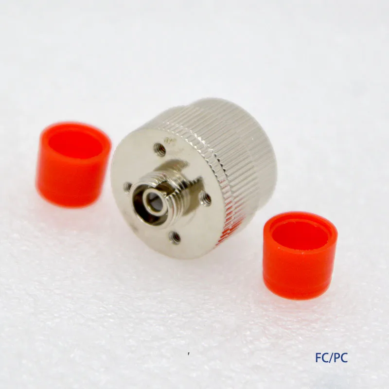 1pcs Adjustable Fiber Attenuator FC/PC Male And Female 1～30dB Attenuation Range 1310nm/1550nm Compatible with SC ST LC Mechanica