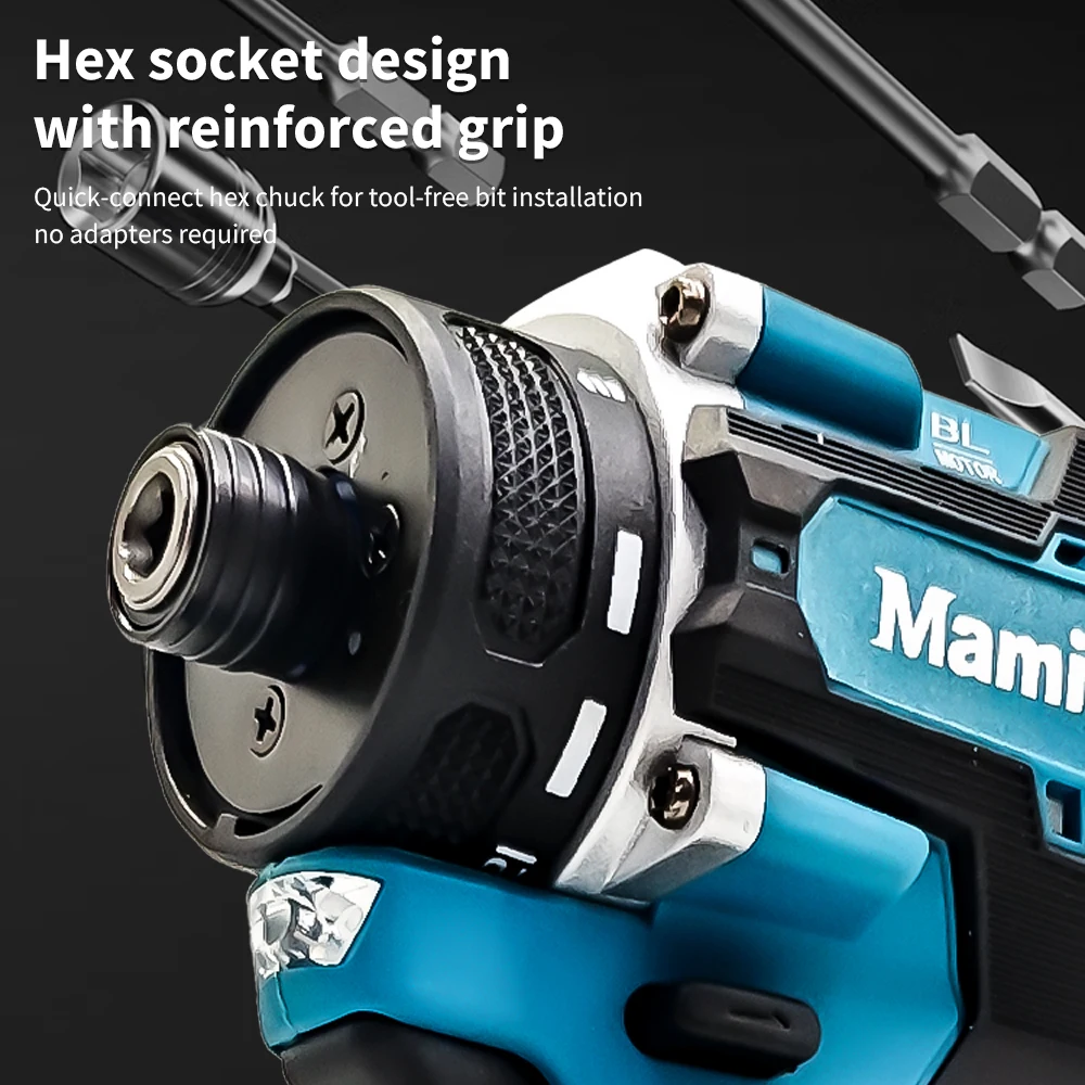 سائق تأثير لاسلكي LXT BL محرك بدون فرشاة 18 فولت مثقاب كهربائي لمسمار الخشب T-Mode 180 N · M أدوات كهربائية لبطارية ماكيتا