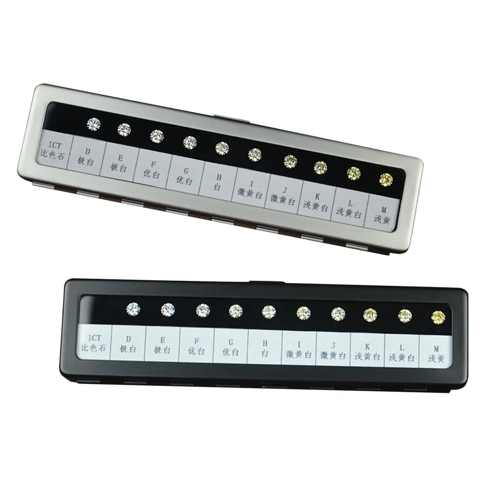 Simulated Diamond Color Scale Master Holder Jewelry Stone Tools Color Grade