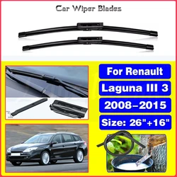 Front Wiper Blades For Renault Laguna III 3 2008-2015 Windshield Windscreen Window 26