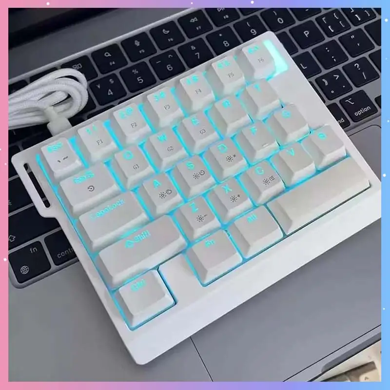 Mechanical gaming keyboard with RGB lighting