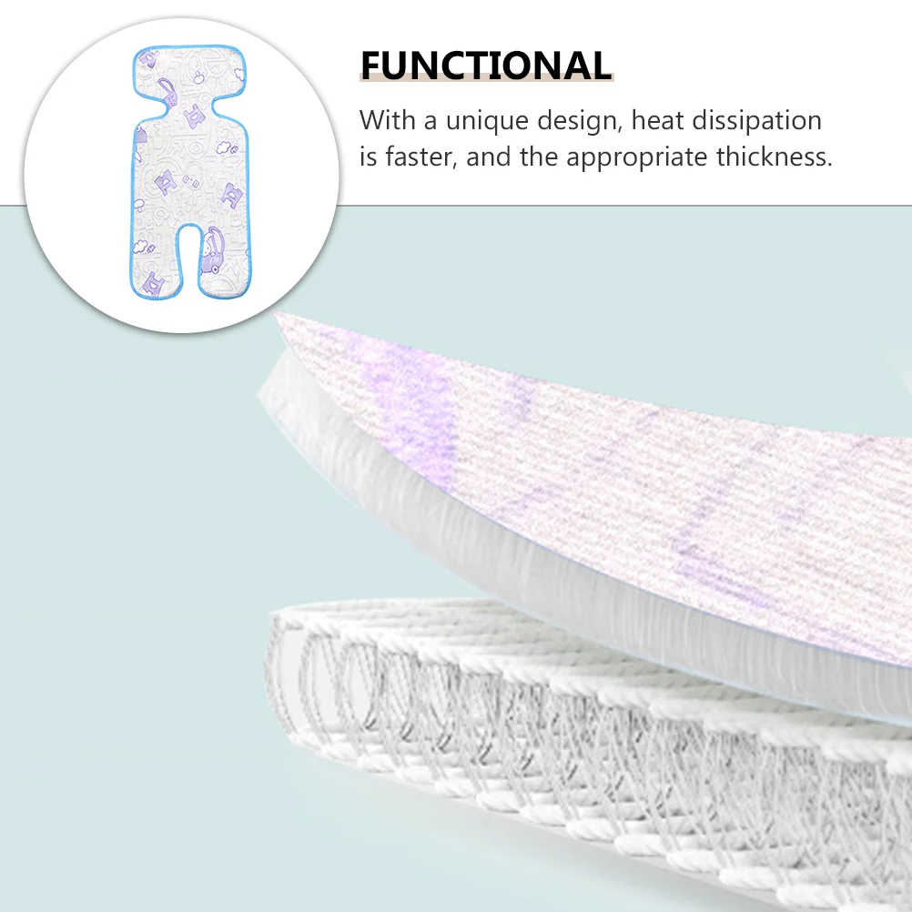 ベビーカー用ユニバーサルマット,カーシートクッション,冷却パッド,ベビージェルクーラー,車とワゴン,夏用