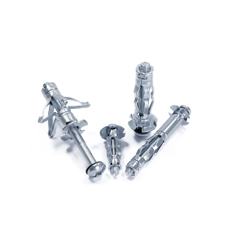 

Carbon steel zinc white plated hollow wall anchor tool set