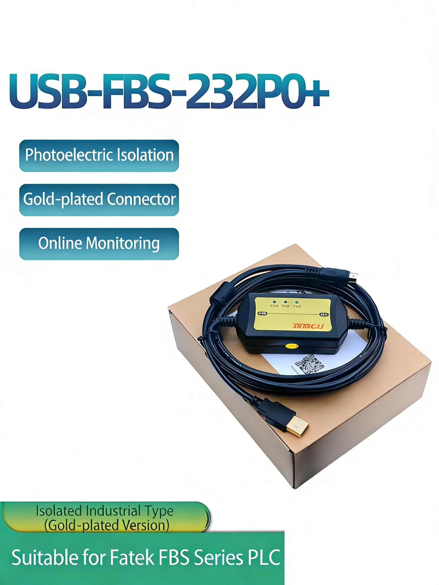 USB-FBS-232P0 Programming Cable for FATEK FBS, B1Z & B1 Series PLC