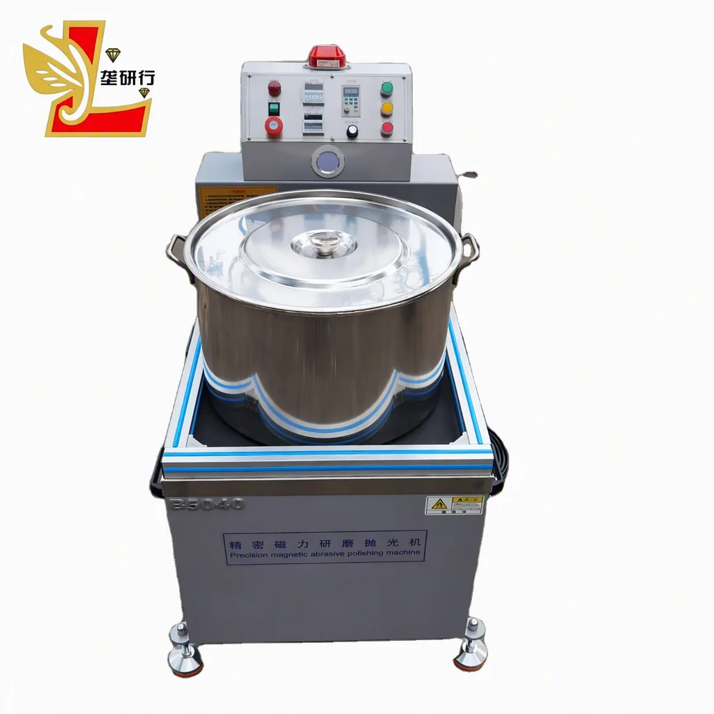 LYH Professional Jewelry Tumbler 15kg Magnetic Polishing Machine High Torque Motor For Gold Silver Jewelry