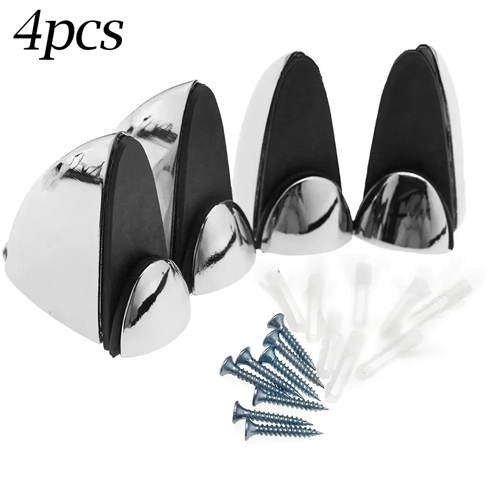 

Практичный зажим для стеклянных полок, замена, аксессуары из цинкового сплава для ванной комнаты, полированный хром