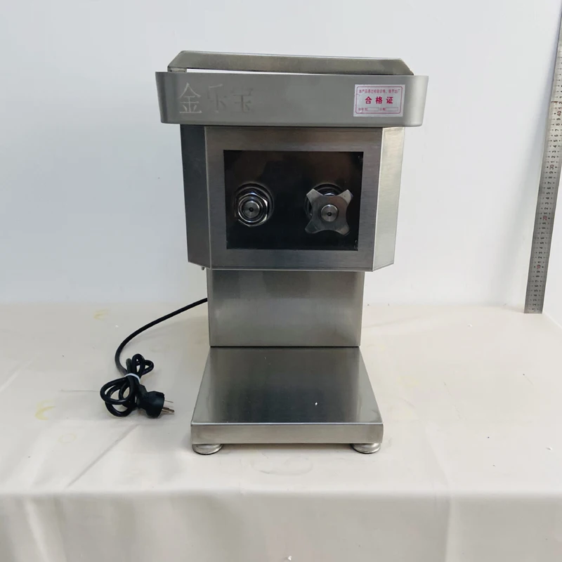 Roboty kuchenne Wielofunkcyjna krajalnica do warzyw Krajalnica Komercyjna maszyna do krojenia w kostkę Mała rozdrabniacz elektryczny 220V