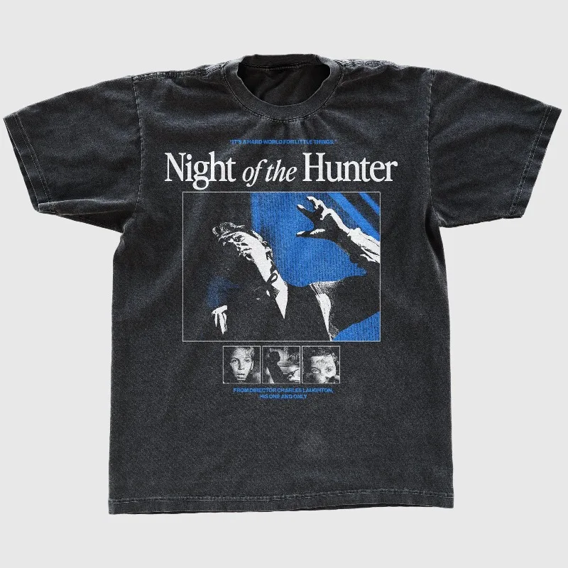Night of the Hunter movie t-shirt classic film tshirt trendy black Men’s Classic Tee robert mitchum streetwear top