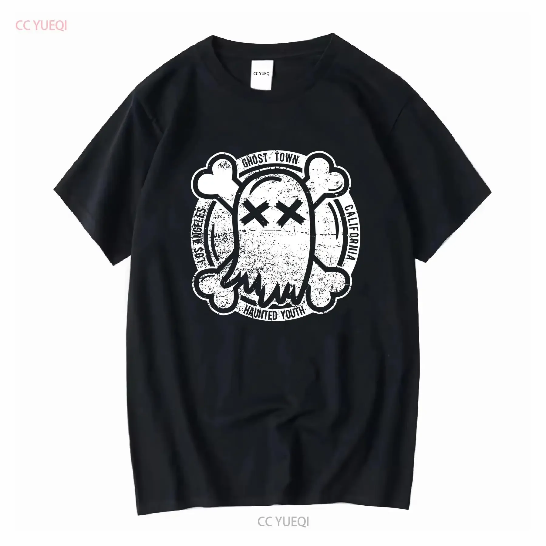 Ghost Town HAUNTED YOUTH Band T Shirt NEW Licensed Official vintage Washed fashion Stylish Soft Stretched designer clothes