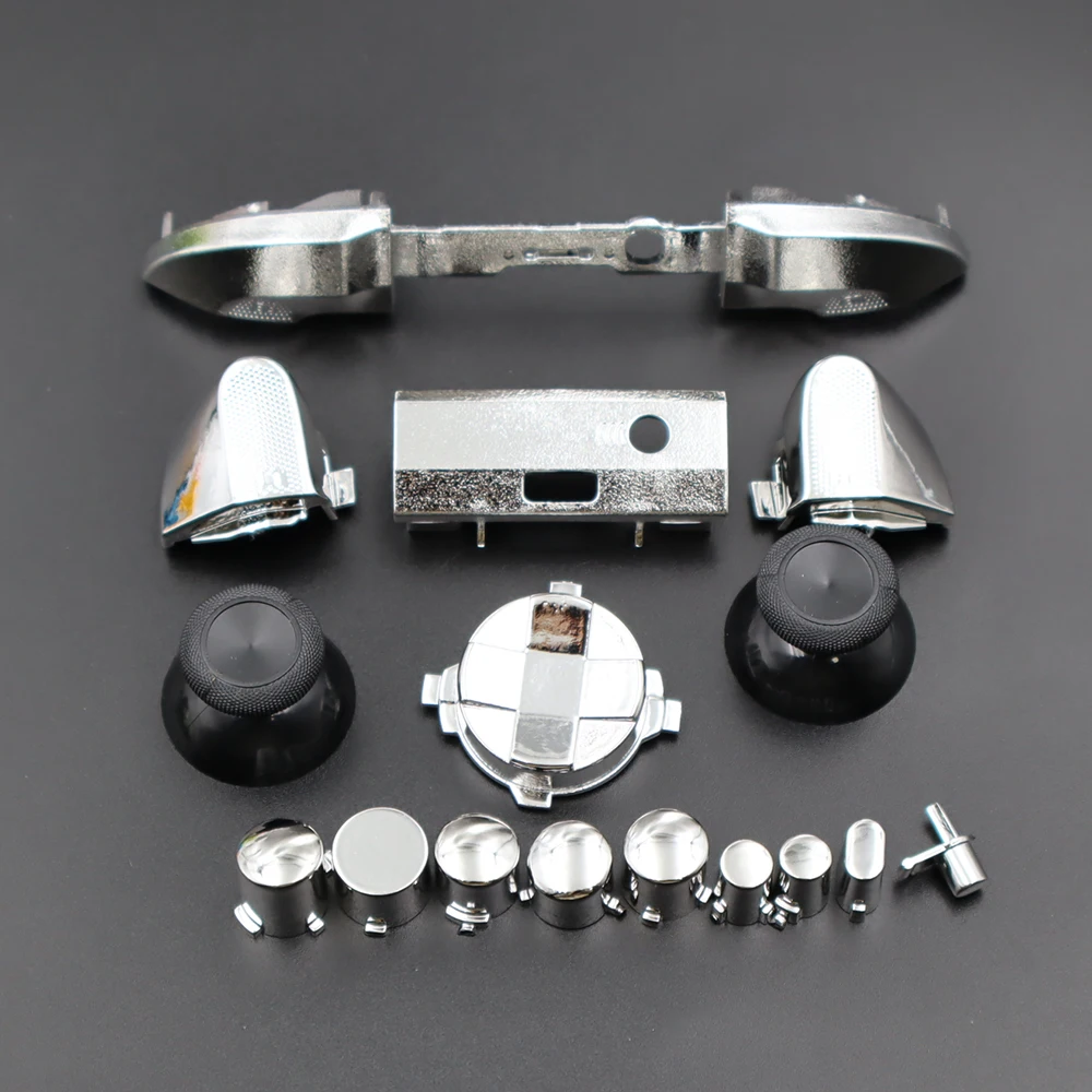 Гальванический полный комплект LB RB RT LT ABXY D-Pad, триггерные кнопки бампера, комплект модов для контроллера Xbox Series S X