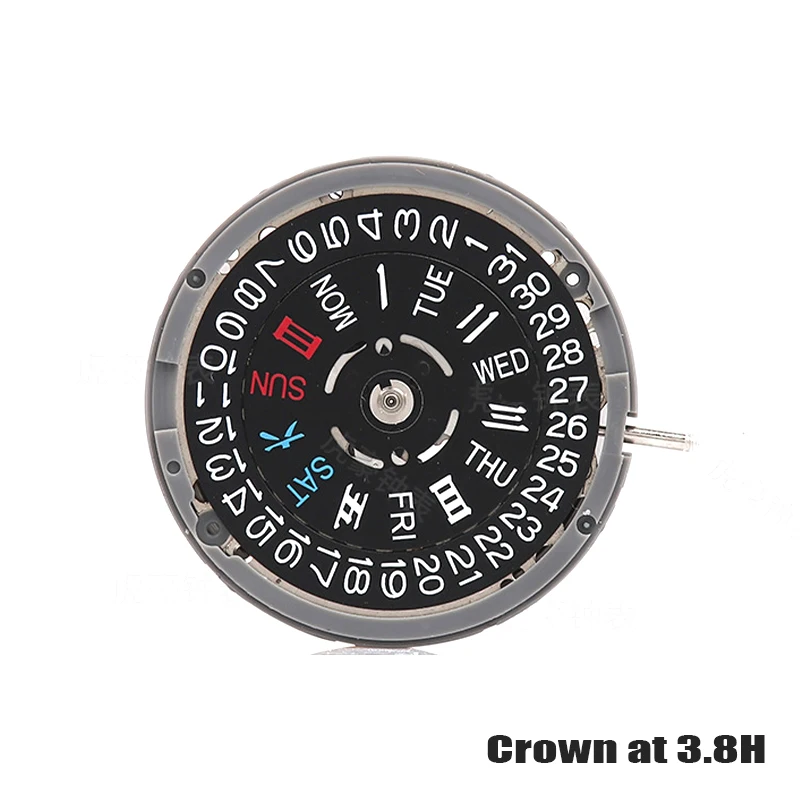 NH35 NH36 Movement nh35a nh36a Automatic Movement Crown at 3.8 3.0 Mechanism for wrist Watches Movement Spare Parts