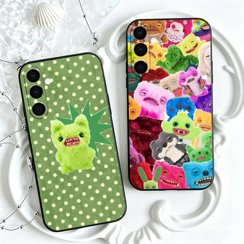 Cute Doll F-Fugglers Phone Case Black Silicone Soft For Samsung Galaxy A73,A72,A71,A70,A53,A52,A51