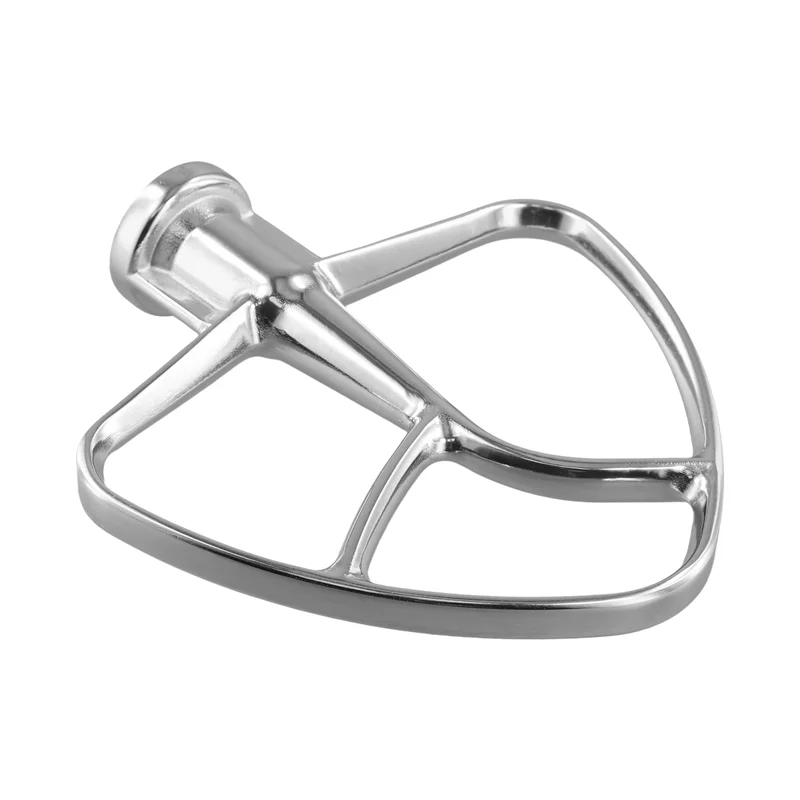 A94E-Stainless Steel Flat Beater For Kitchen Aid 4.5 Qt - 5 Qt Tilt-Stand Mixer Attachments For Kitchen Baking Accessory