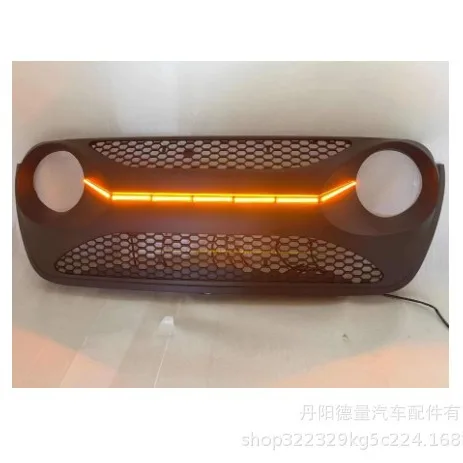 

Подходит для автомобильной передней решетки 18-23 Jeep Wrangler с легкой передней решеткой JL Wrangler средней сеткой