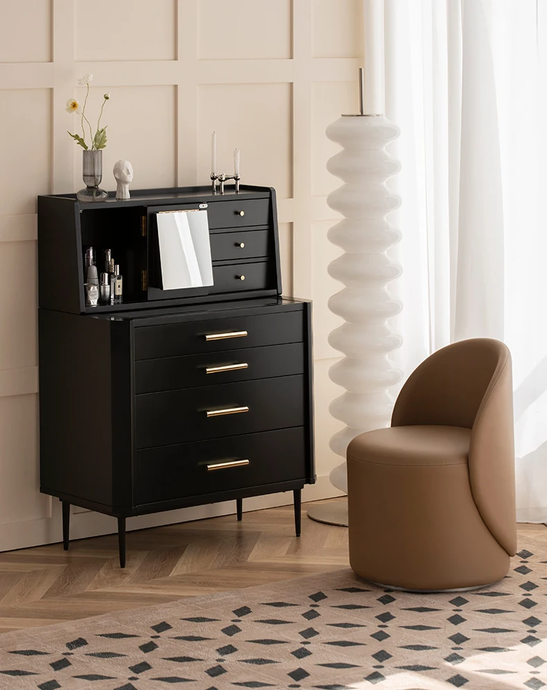 

Netizen Luxury Bucket Cabinet Jewelry Cabinet Storage Home Dressing Table Bedroom