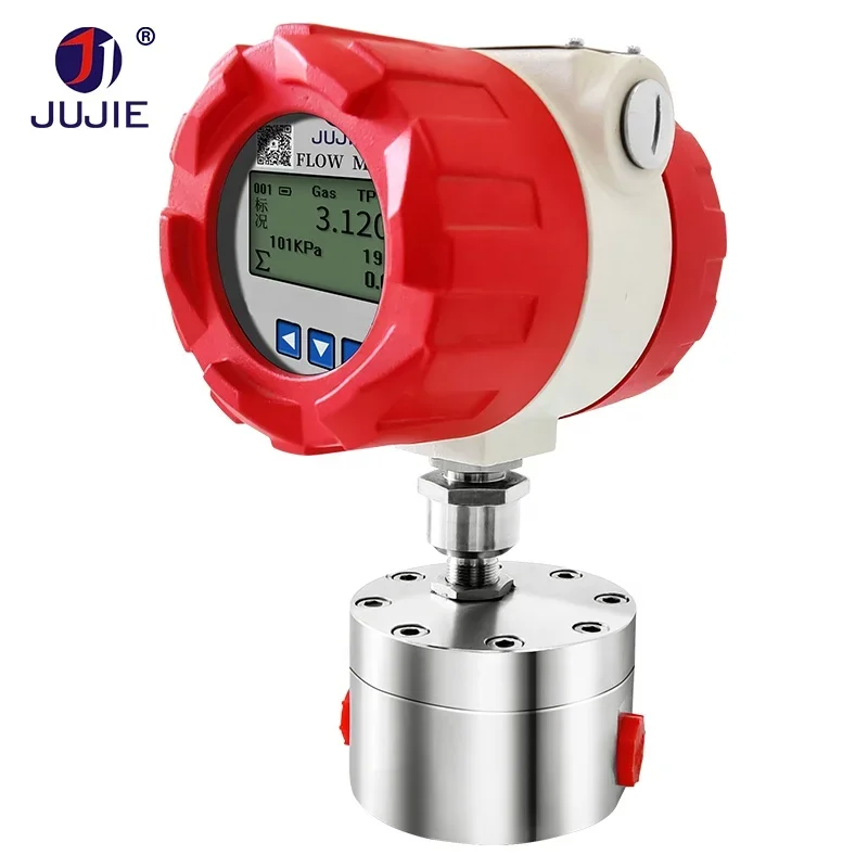 Small Flow Liquid Flowmeter Glue Kerosene Syrup Honey Measurement Gear Flowmeter Digital Flow Meter