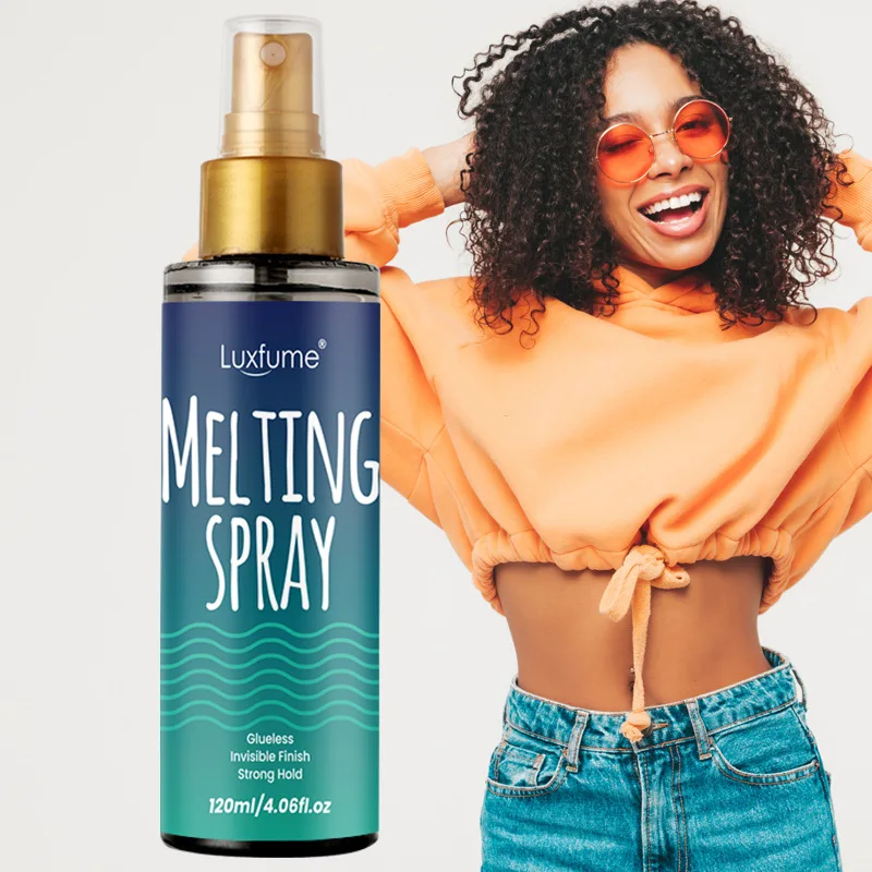 

Спрей для плавления кружева и спрей для удержания, плавящийся спрей для дополнительной фиксации для кружевных париков, прочный плавящийся спрей для париков