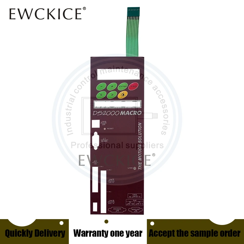 

НОВЫЙ DS2000 MACRO HMI THE MOTION SOLUTION PLC Мембранный переключатель Клавиатура