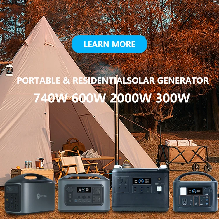 New Energy Outdoor Big Size High Capacity 740W 2000W Solar Power Generator Portable Power Station