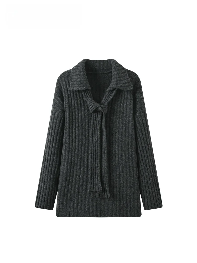 

plus Size Ne Long Sve Women's Inner Wear Spring Lazy Sle Slimming Versatile Top Trendy Polyester Fiber Autumn Winter