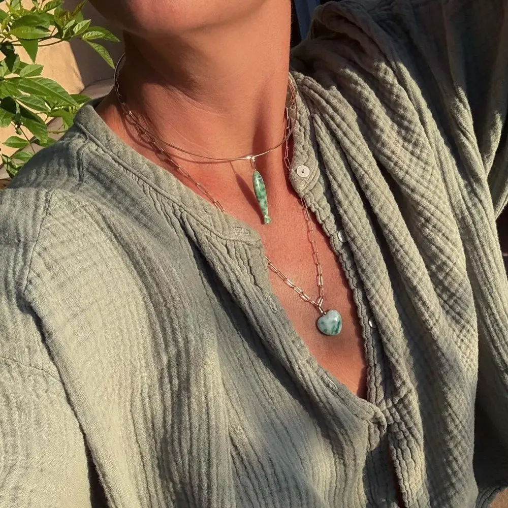 Cute Beach Series Fish Pendant 14K Gold Color Retention Fish Ocean Jewelry Colorful Copper Plated Fish Animal Charms Women Girls