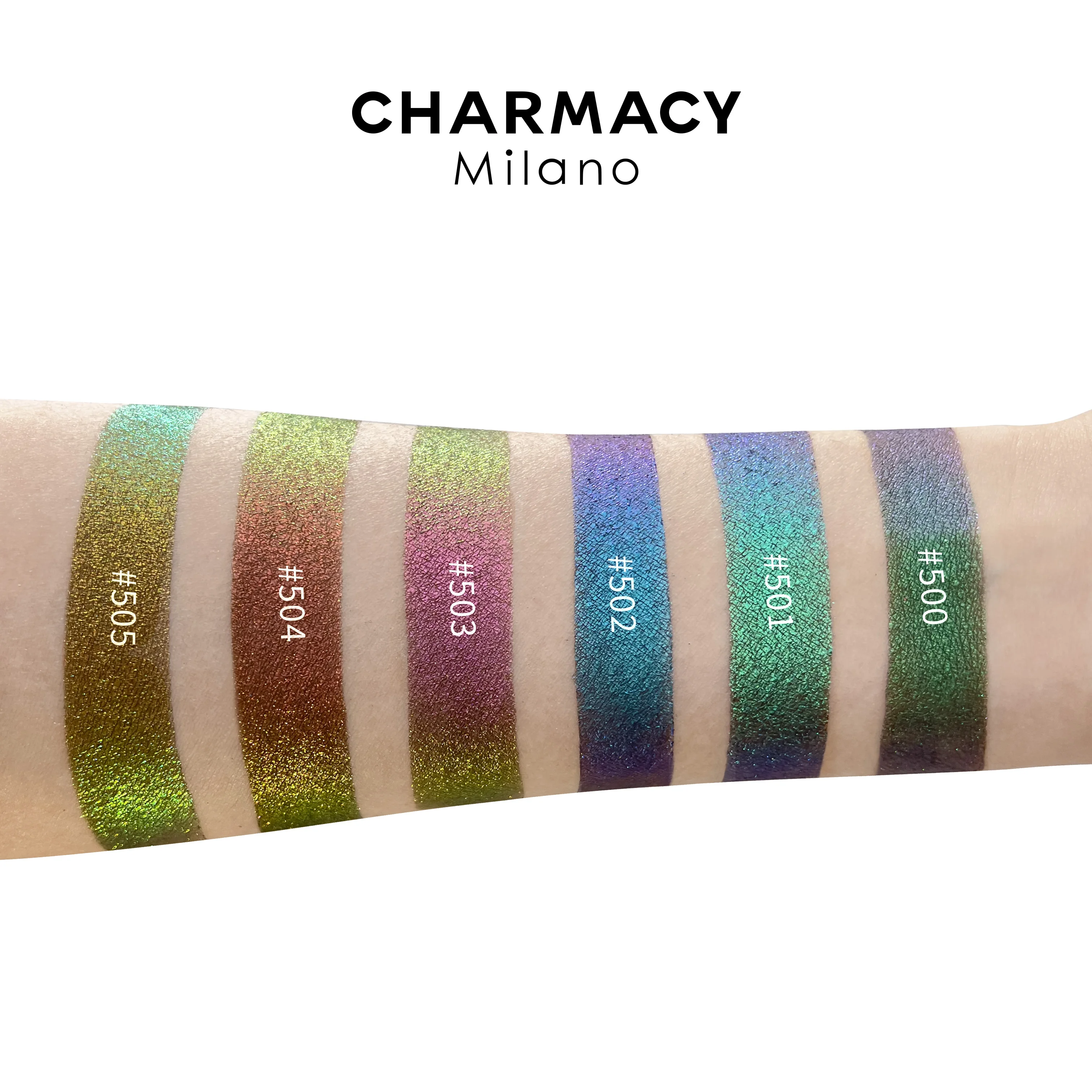 CHARMACY Chameleon Glitter Eyeshadow Insane Shifters Long Lasting Single Shimmer Eyeshadows Eye Makeup Cosmetic for Women