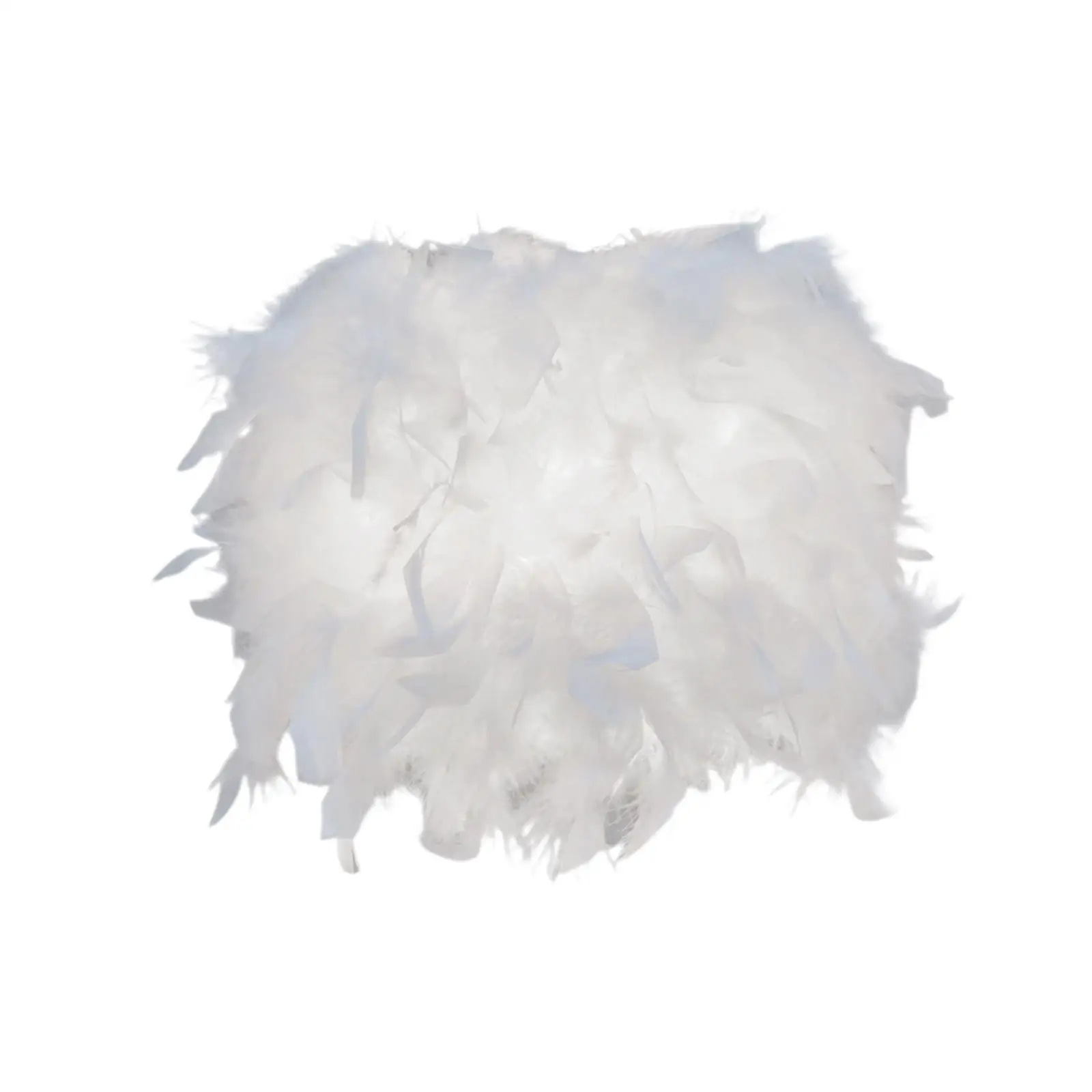 Modern Feather Lamp Shade Decor Pendant Light Shade for Floor Lights Wedding