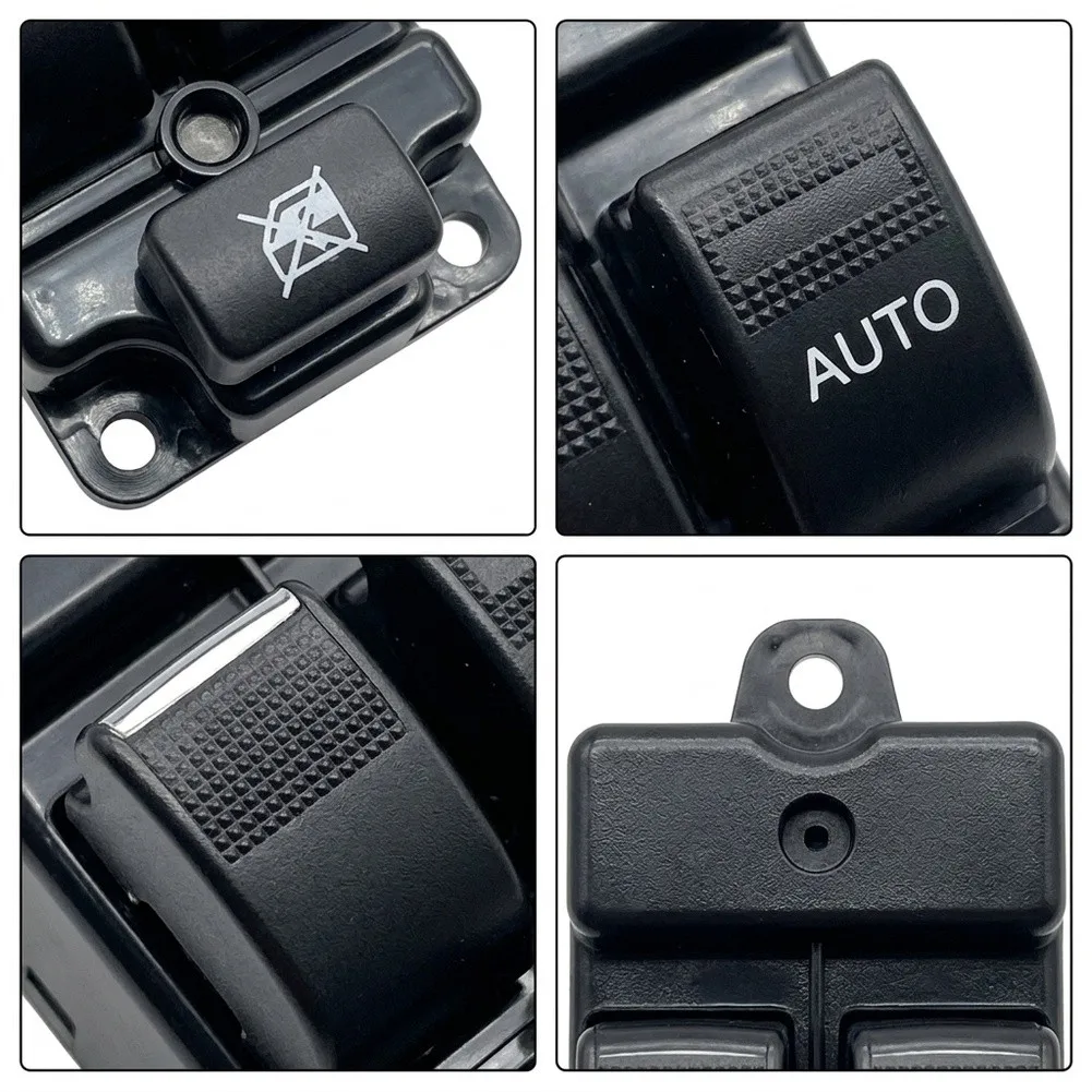 For Mazda for bongo 1999-2020 RHD Driver Side Window Switch Button S63L-66-350 S63L66350 Plastic Black Replacement Part