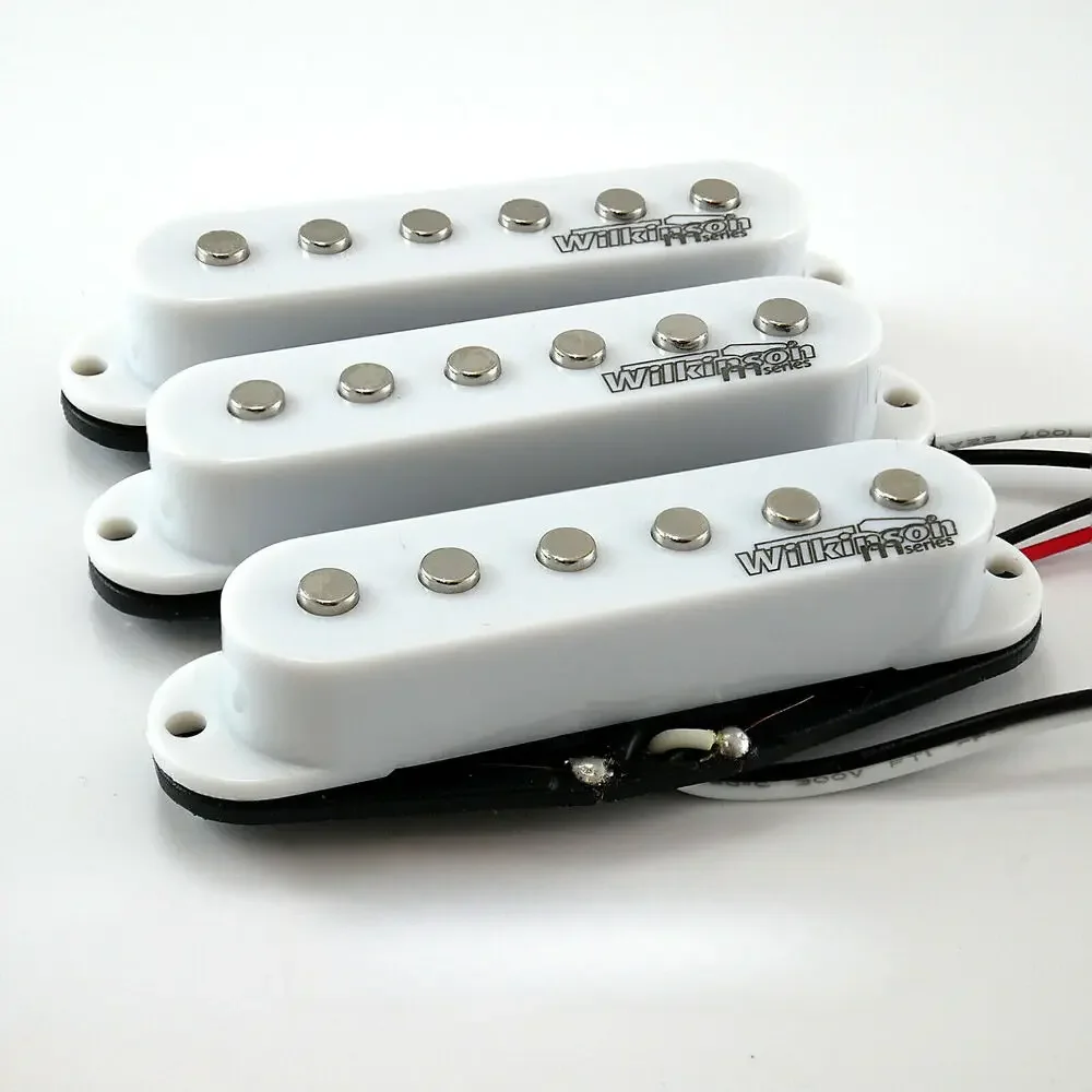 

Новый набор звукоснимателей Wilkinson WOHS HOT с одной катушкой для ST White