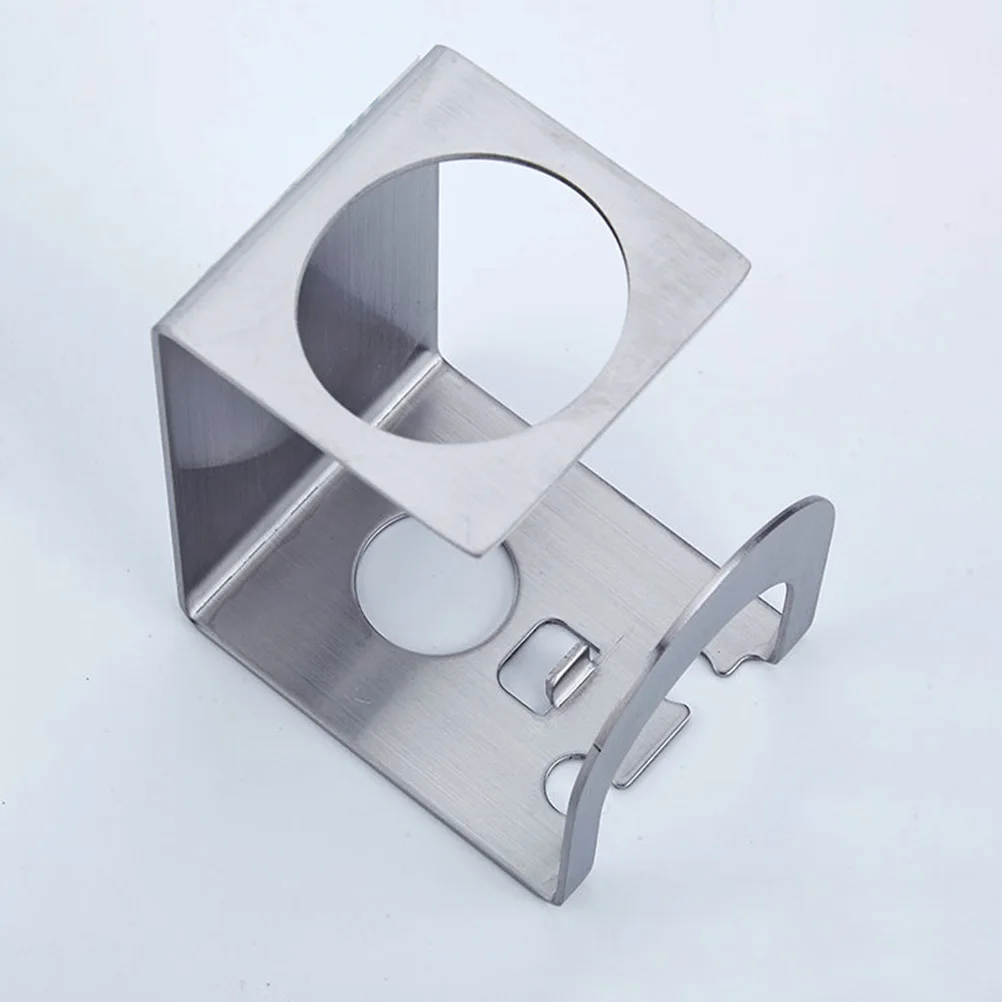 

Toothbrush Holder Stainless Steel No Drill 3M Adhesive Waterproof Rustproof Bathroom Organizer For Electric Toothbrush Cup