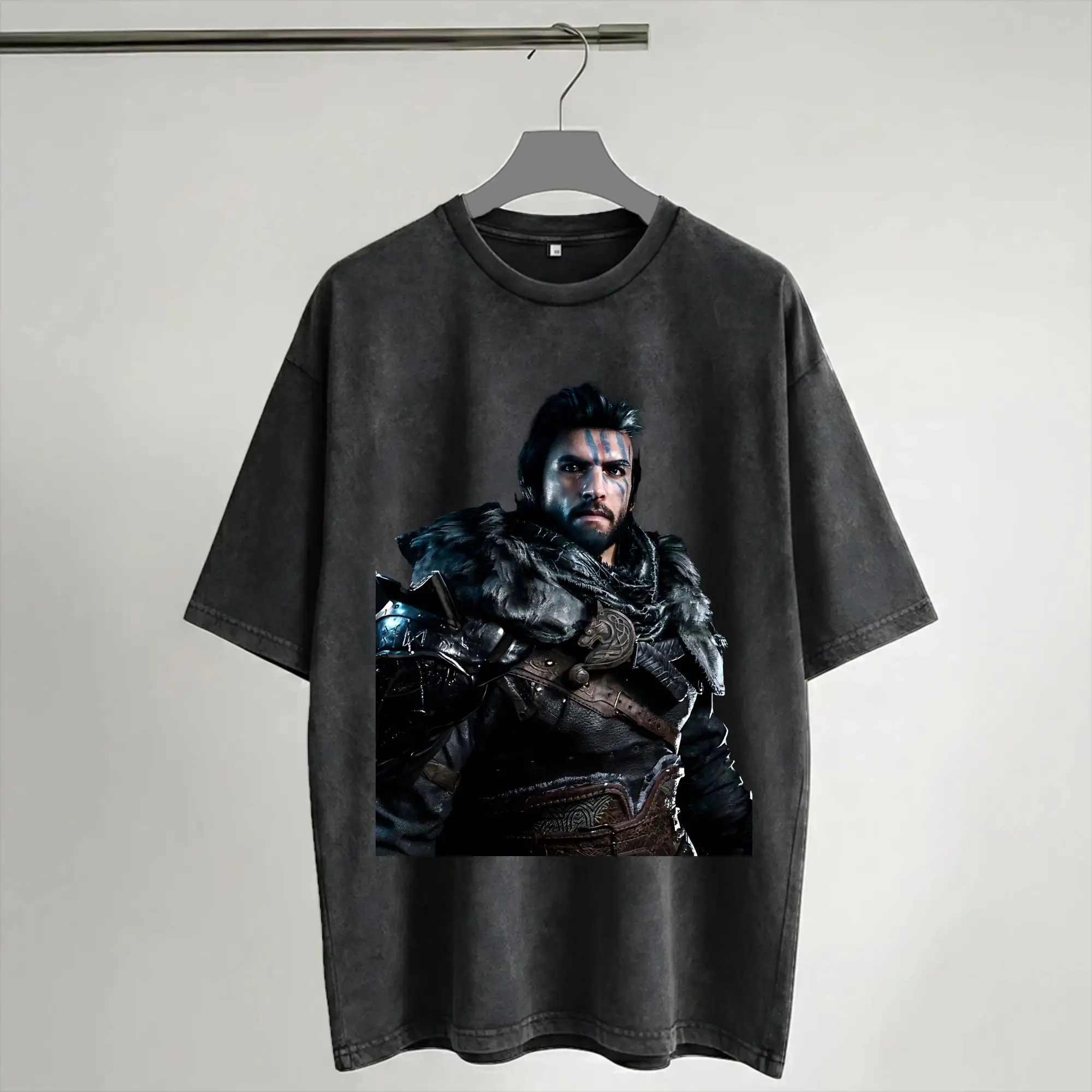 Summer Pearl abyss crimson desert  Washed Shirts Outfit Harajuku T-Shirt  for Men Women Tee Shirt