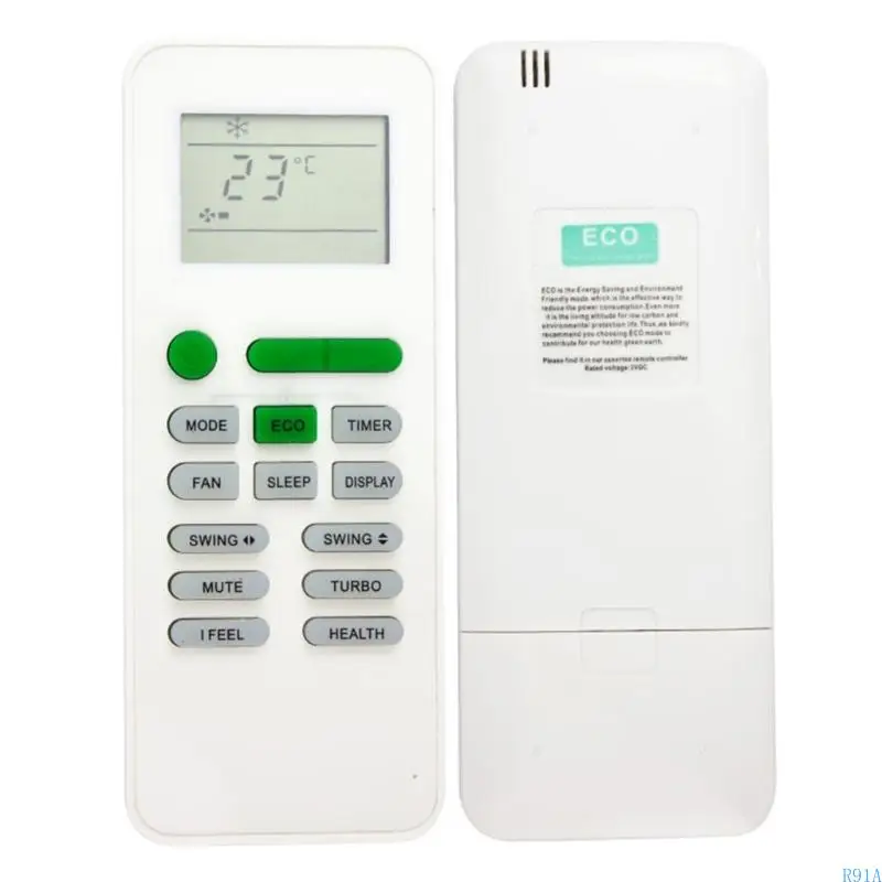 R91A Controle remoto ar condicionado R91A Uso condicionamento para KFRD-26G/BH13BPA GYKQ-52