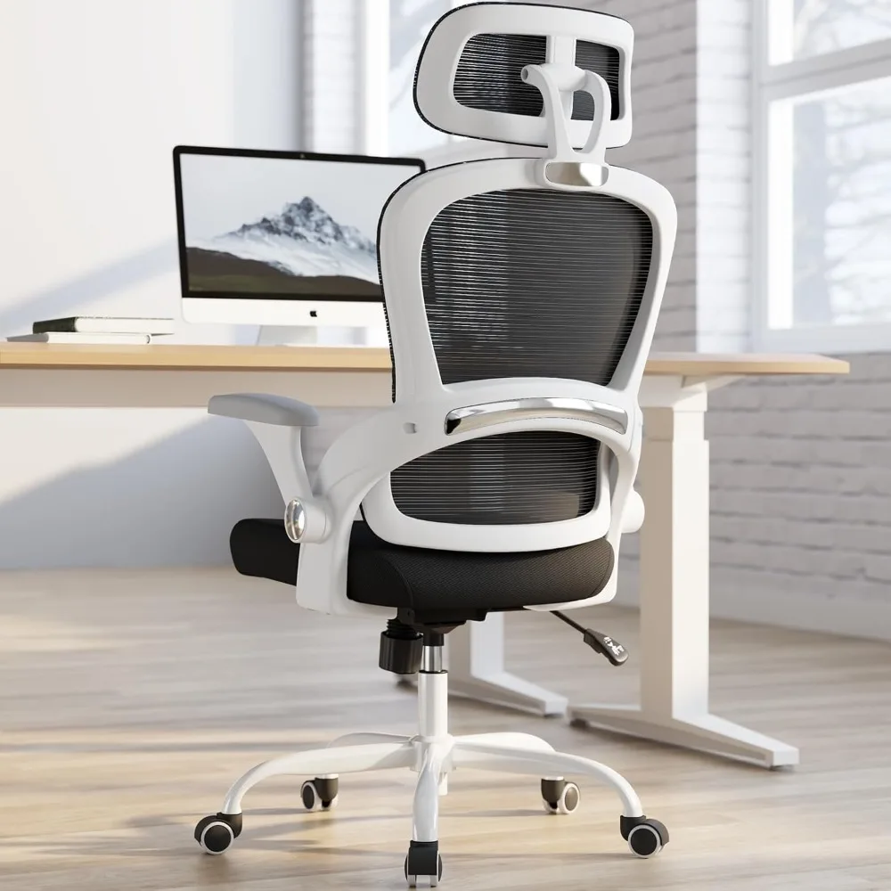 Office Chair - Ergonomic Office Chair With Back Support, Computer Chair - Home Office Desk Chairs, 330lbs Wide Seat Big And Tal
