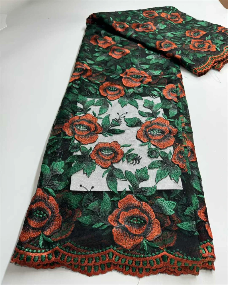 أحدث أفضل جودة نسيج دانتيل تول مطرز ناعم جدًا من النمسا لفستان الحفلات المسائية