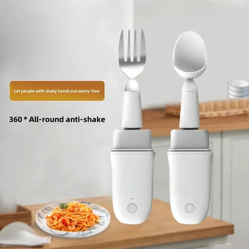 Intelligent anti-shake spoon, hand shaking for the elderly,