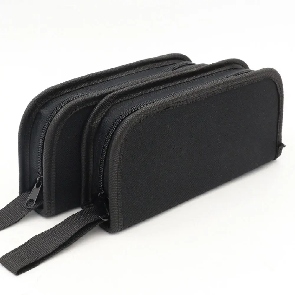 Compact Watch Repair Tool Organizer Oxford Fabric Pouch Durable Zipper Bag For Portable Manual Screwdriver Storage