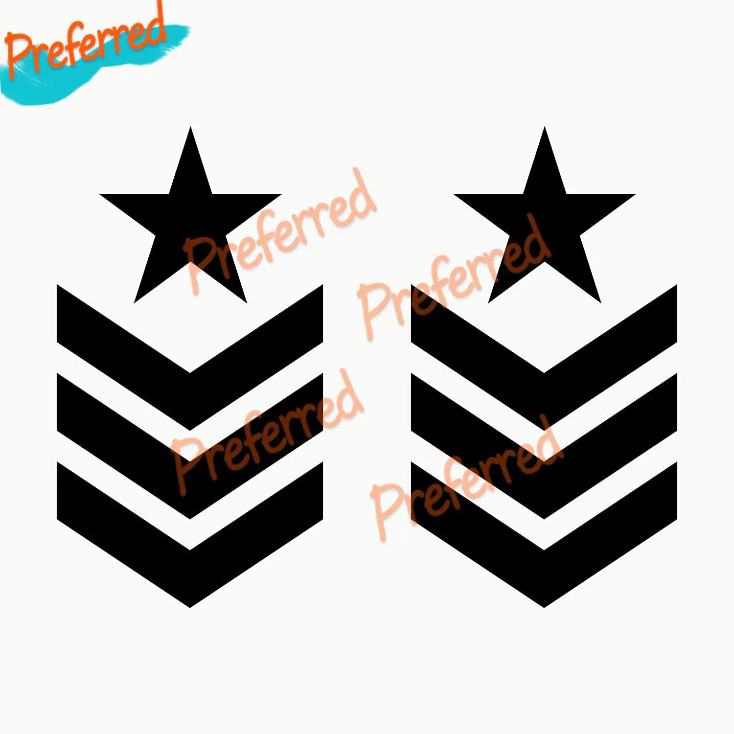 

2 шт., виниловые наклейки на мотоцикл, 4 х4 дюйма