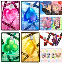 Anime Cartoon Shugo Chara Hinamori Amu adesivi per la pelle della carta di credito per VISA Bank Card transfer Cover Case Sticker regalo per ragazze