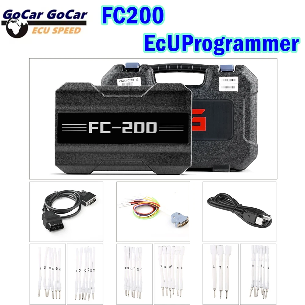 

Новый высококачественный программатор ЭБУ CGDI FC200 оснащен адаптерами AT200, который может выполнять инструмент для чтения/записи данных.