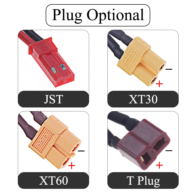 Batterie Lipo 3S pour jouets de voiture télécommandés, prise Deans, 40C, Max 60C, 11.1V, 2800mAh, drones FPV avec connecteur Count30 JST Count60