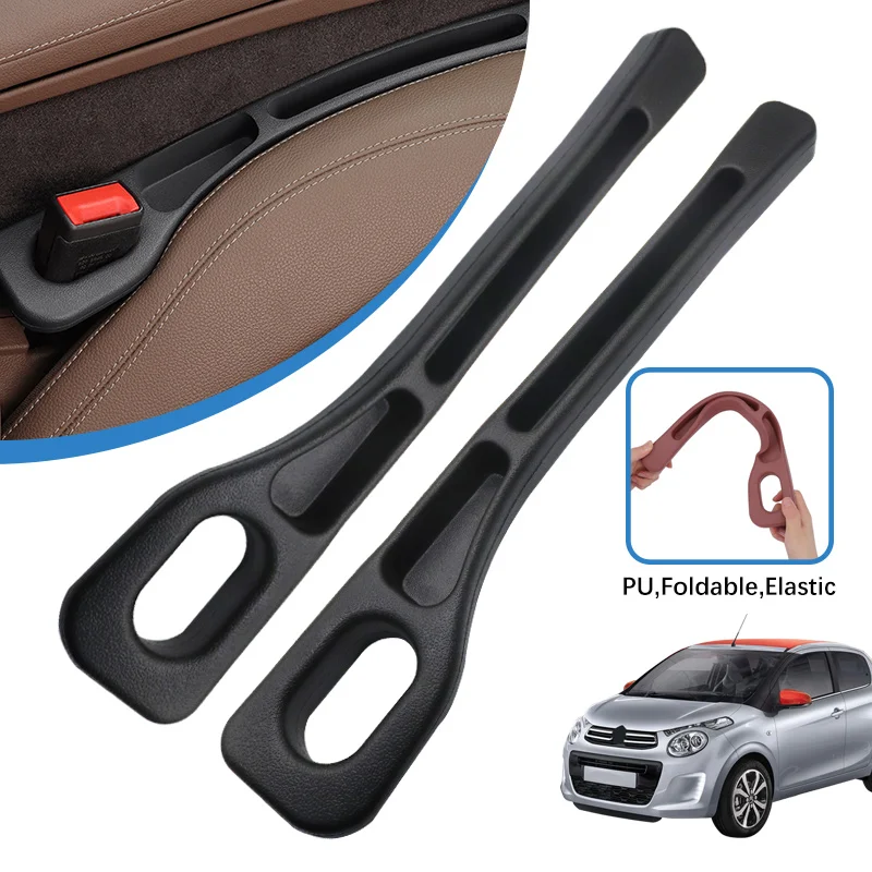 

Car Seat Gap Filler Side Seam Plug Strip Leak-proof Filling Strip For Citroen C1 Car Decoration Accessories