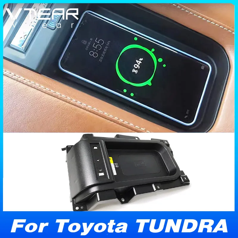 

For Toyota TUNDRA (2014-2021) Wireless Car Charger - Fast Charging Mobile Phone Panel Adapter | Car Modification Accessory