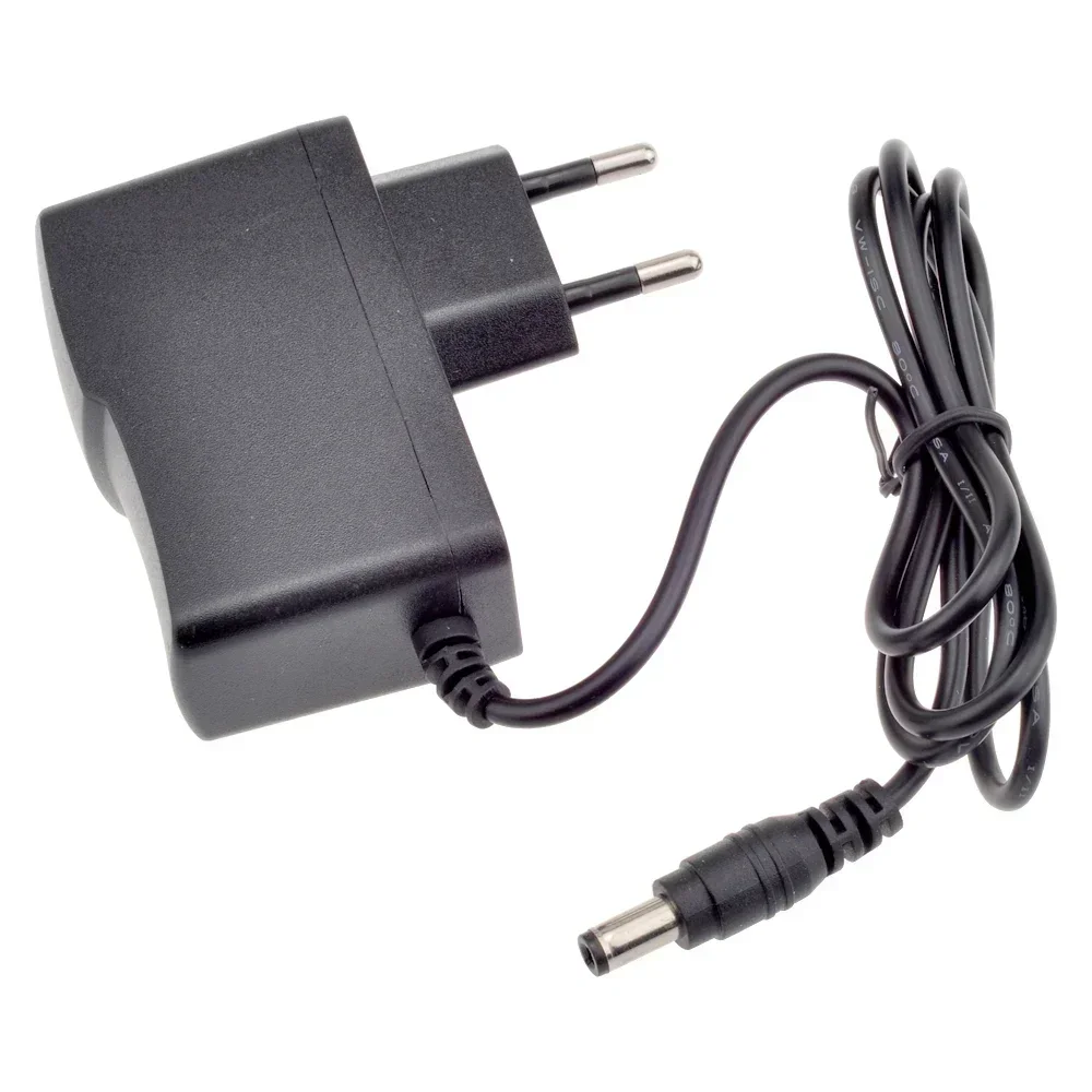 6pcs/lot 12V 1A Power Supply AC/ DC Power Adapter For Security CCTV Camera System NVR DVR Converter EU Plug Charger