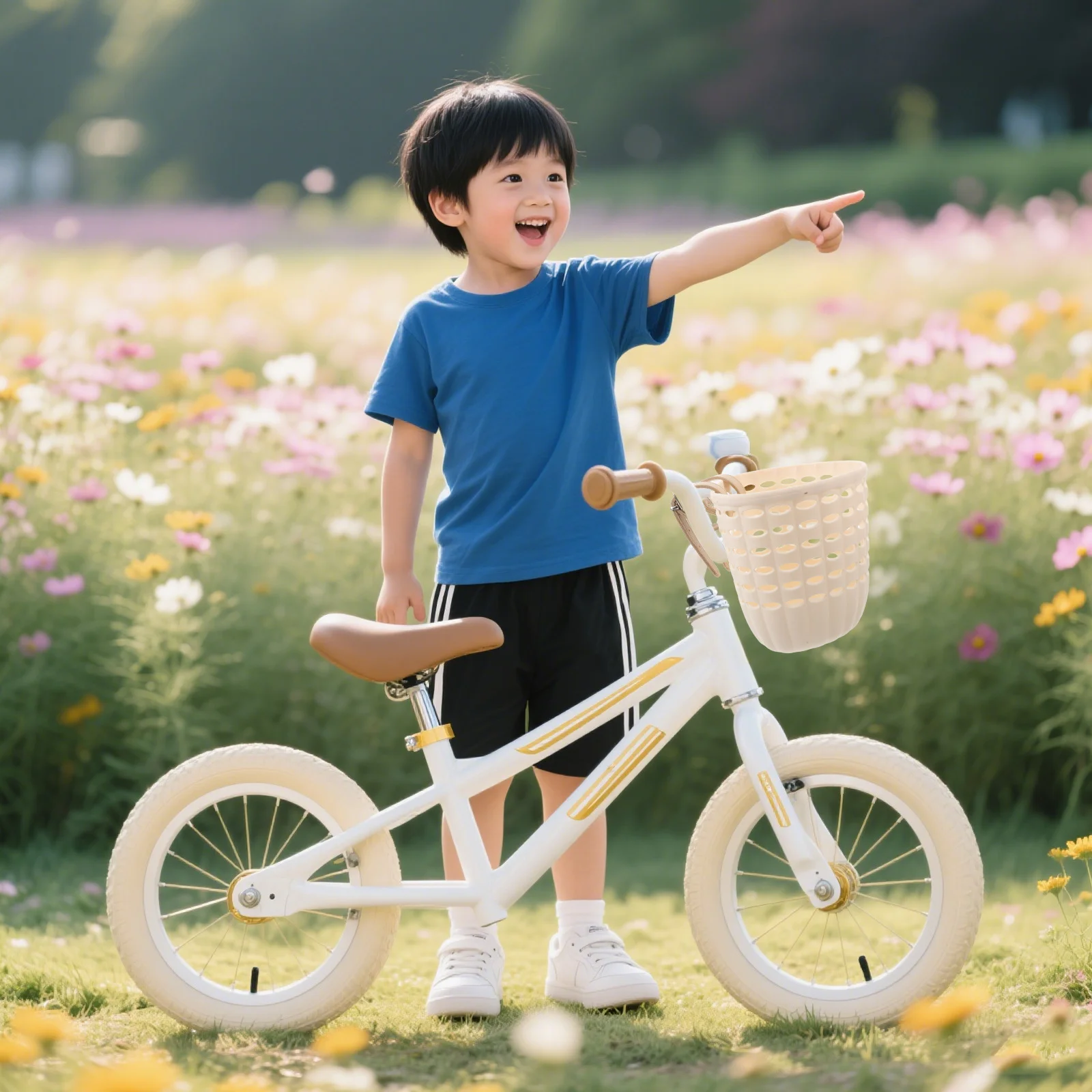 

2Pcs Front Bike Basket for Kids Bright Colored Handlebar Basket Compatible with Bicycle Scooter Balance Bike Cycling Adventure