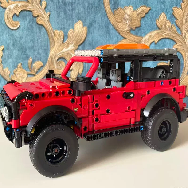 

2026 New 943pcs Technical Ford Bronco SUV Bronco SUV Car Building Block Model Bricks For Festival Birthday Surprise Gifts