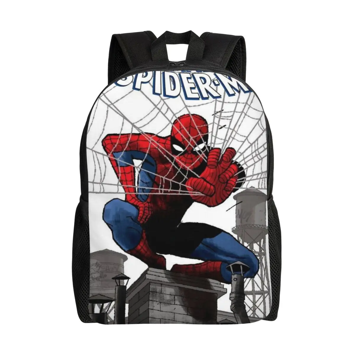 

Marvel Spider-Man Backpack, Women's Oxford Cloth Backpack, Men's School Bag, Travel Backpack, Laptop Backpack