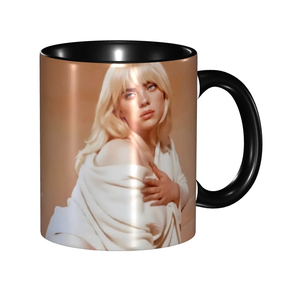 Zanger Muziek Billies Eilishs Koffiemok DIY Gepersonaliseerde Keramische Melk Thee Mok Cup
