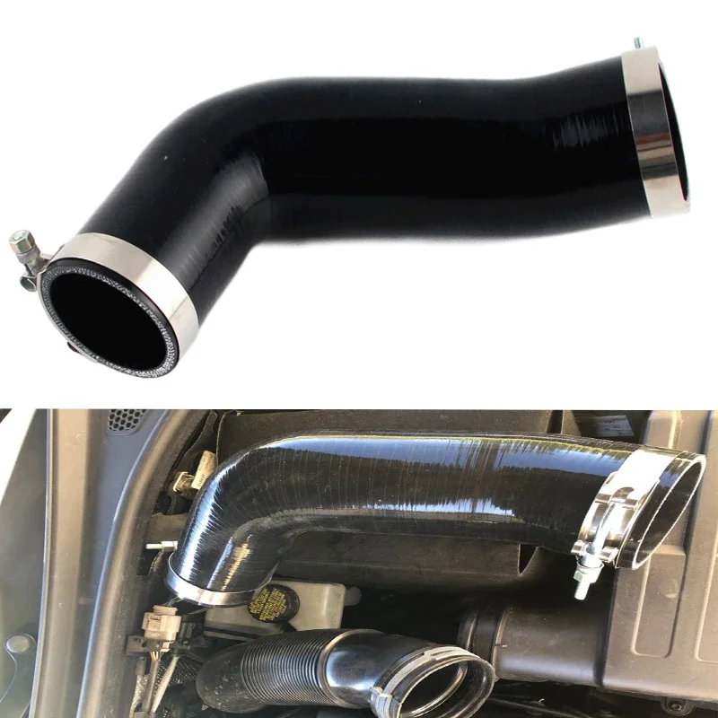 Silicone Turbo Inlet Elbow Tube Performance Intake Hose Pipe For VW Golf MK7 GTI R Audi V8 MK3 A3 S3 TT MK3 2.0T 2014+