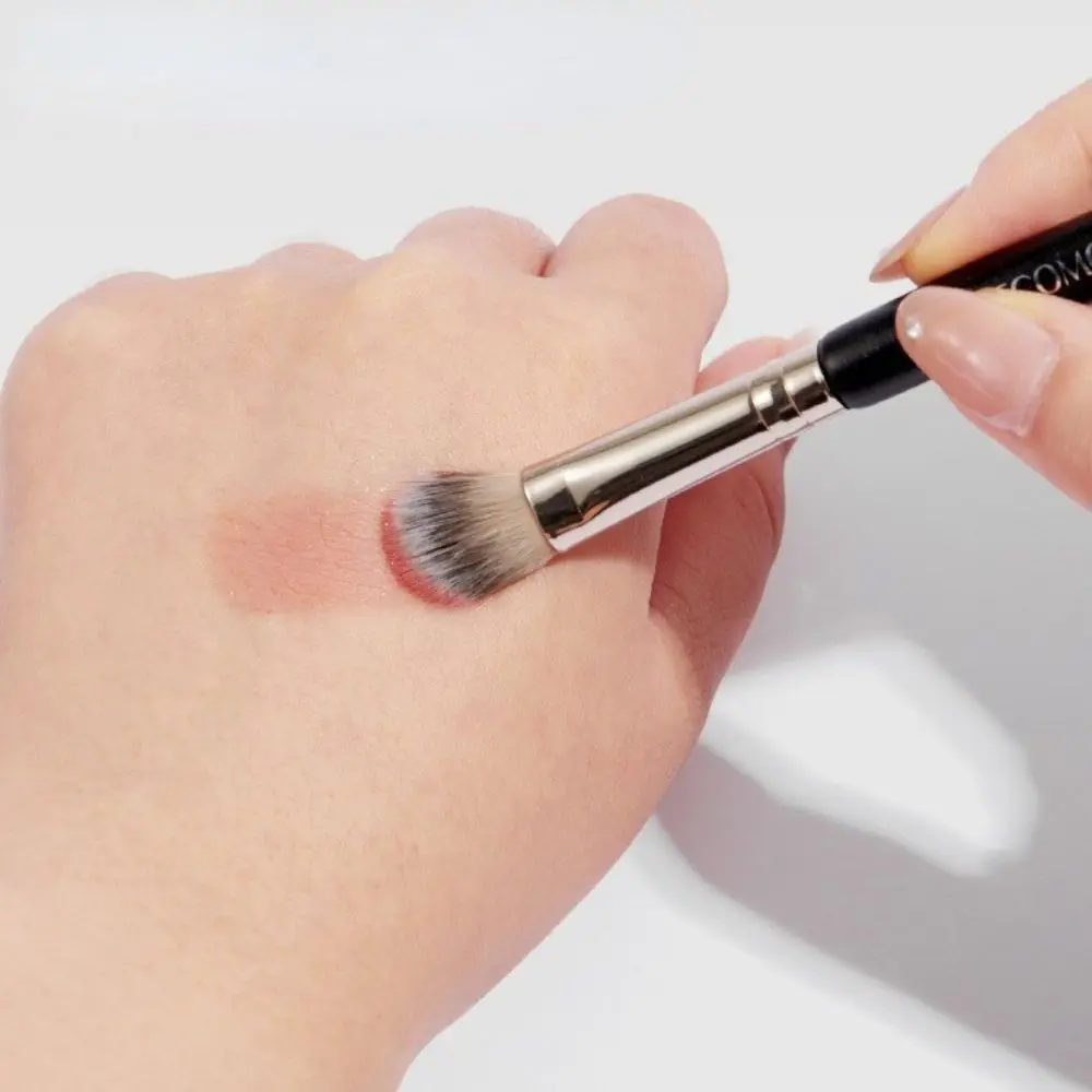 Outils poignée confortable poils denses Double extrémité fard à paupières brosse maquillage tache brosse ombre à paupières brosse cosmétique pour les yeux